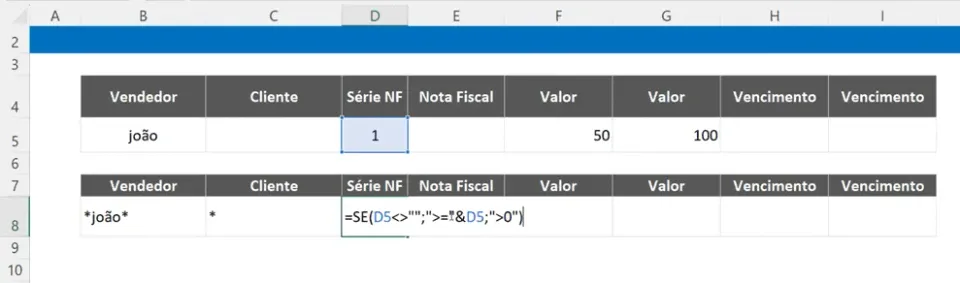 Filtrar dados de uma planilha para outra Excel 4