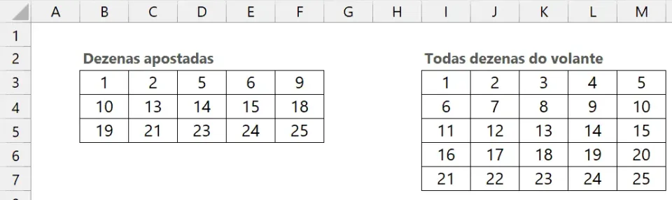Planilha de Loterias 9