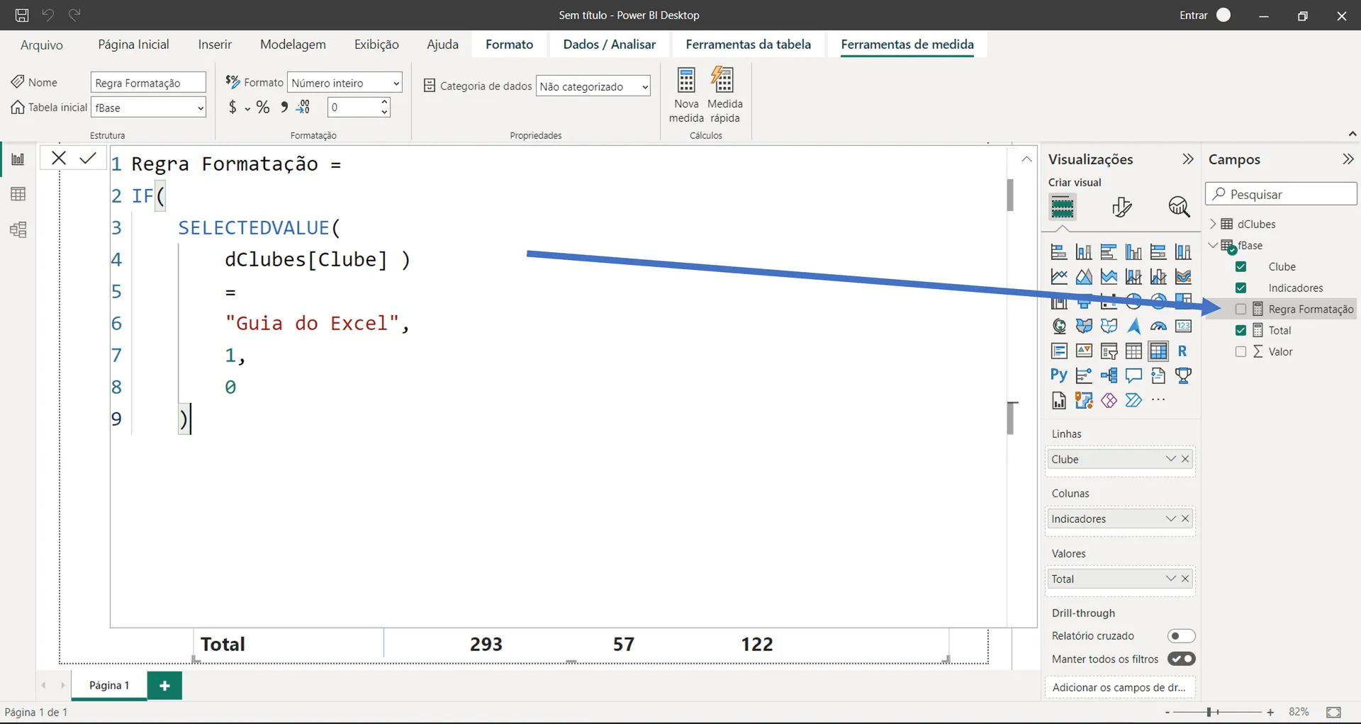 formatação condicional power bi 4
