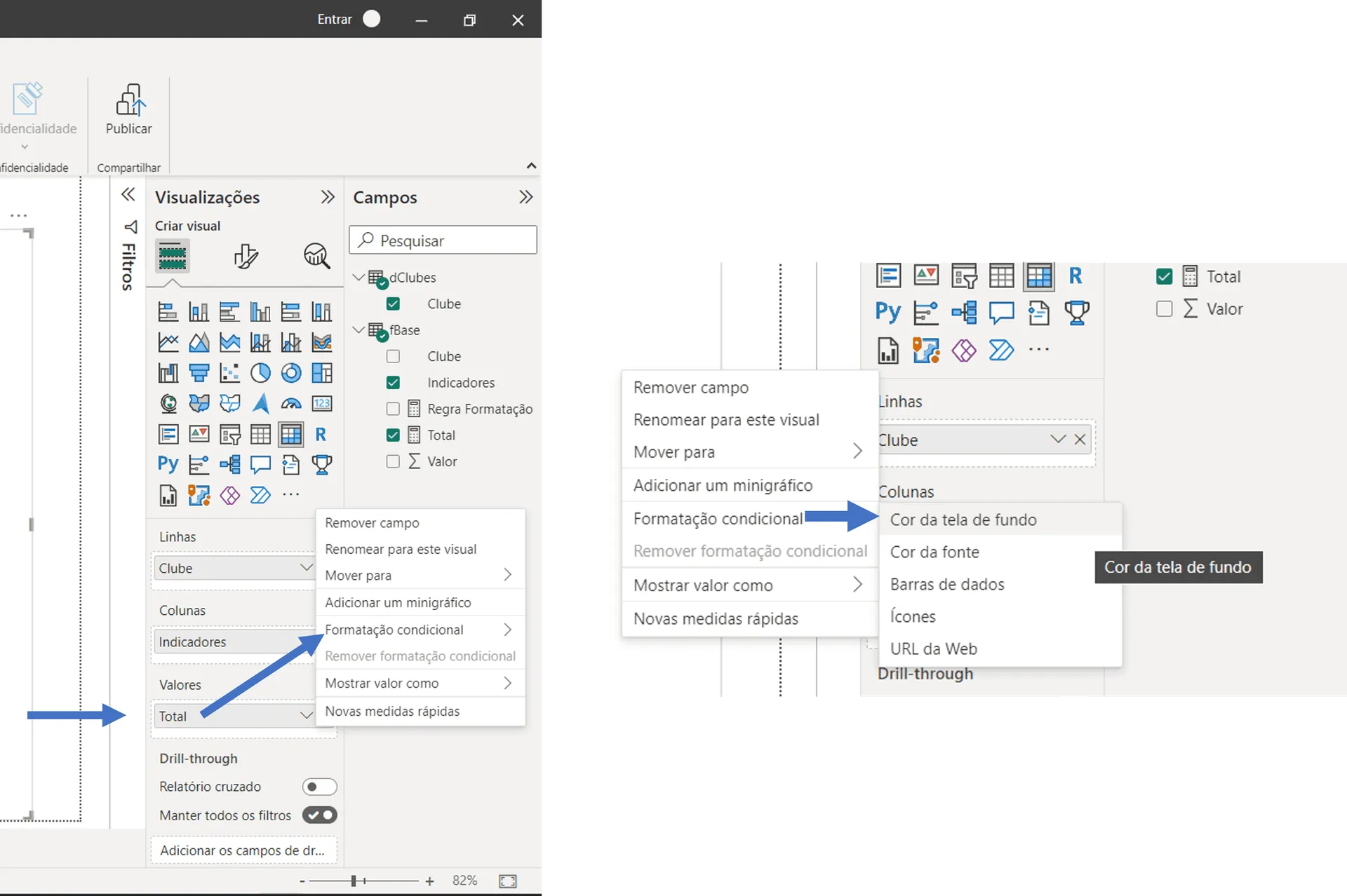 formatação condicional power bi 5
