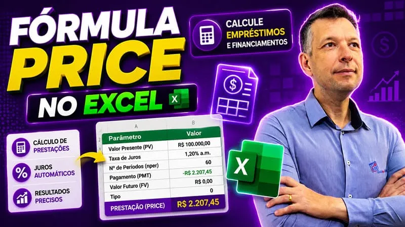 Prévia: Planilha Excel SAC e Price