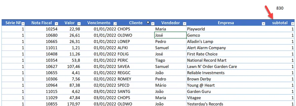 função map excel 5