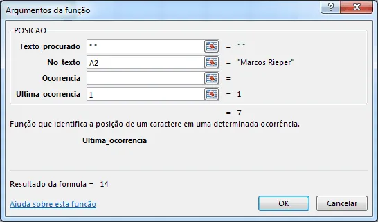 Criar funções próprias globais - Posicao