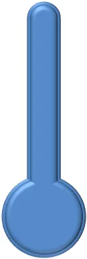 Gráfico de termômetro Excel 3