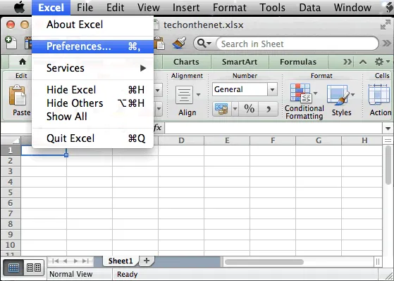 Habilitar a guia desenvolvedor no Excel 2011 para mac - Editor do visual basic VBA no Mac 2