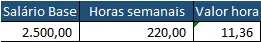 Hora extra e banco de horas Excel grátis 6