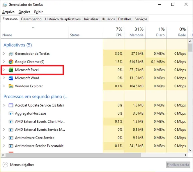 usar power query e excel ao mesmo tempo
