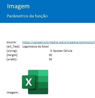 função imagem Excel 2