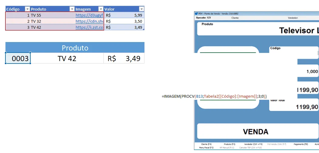 função imagem Excel 3
