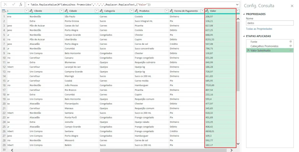 Importar txt para o Excel 25