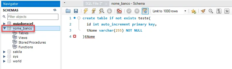 Instalar mysql Local 16