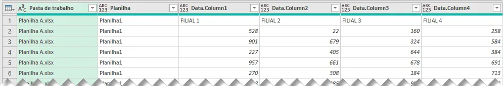 juntar planilhas em uma só Excel 14