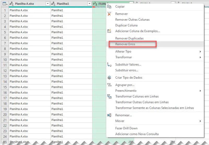 juntar planilhas em uma só Excel 16