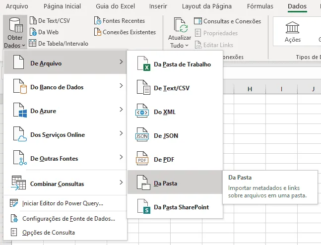 juntar planilhas em uma só Excel 4