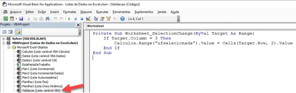 listas suspensas listas de dados menu dropdown excel 12