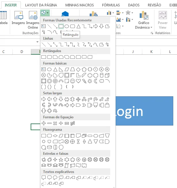 Login Excel 8