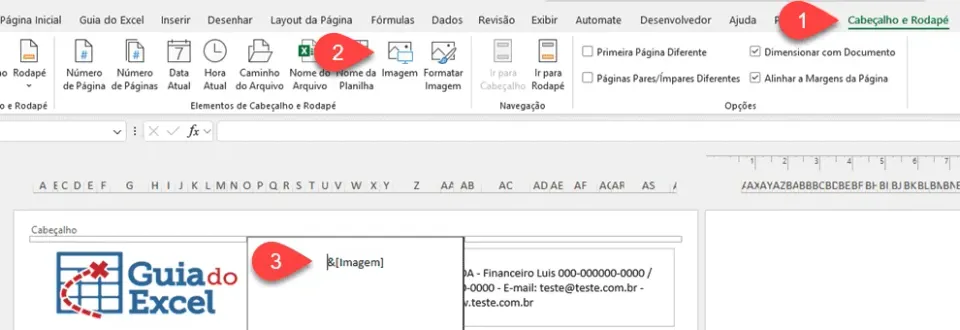 marca d'água excel 3