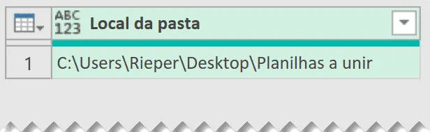 Mudar pasta ou mudar fonte de dados Power Query Excel 5