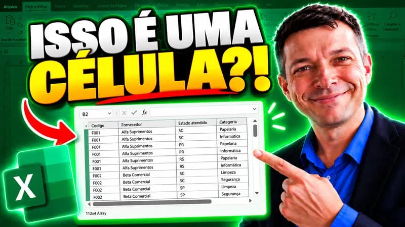 Listas e Matrizes em Células no Excel: Como Funcionam