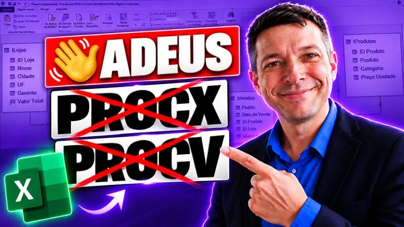 Pare de usar PROCX no Excel: Veja Isto Mais Rápido e Limpo