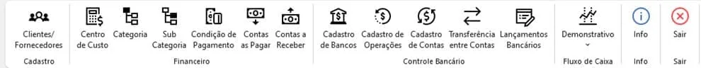 Planilha Contas a Pagar e Receber com Banco de Dados 1