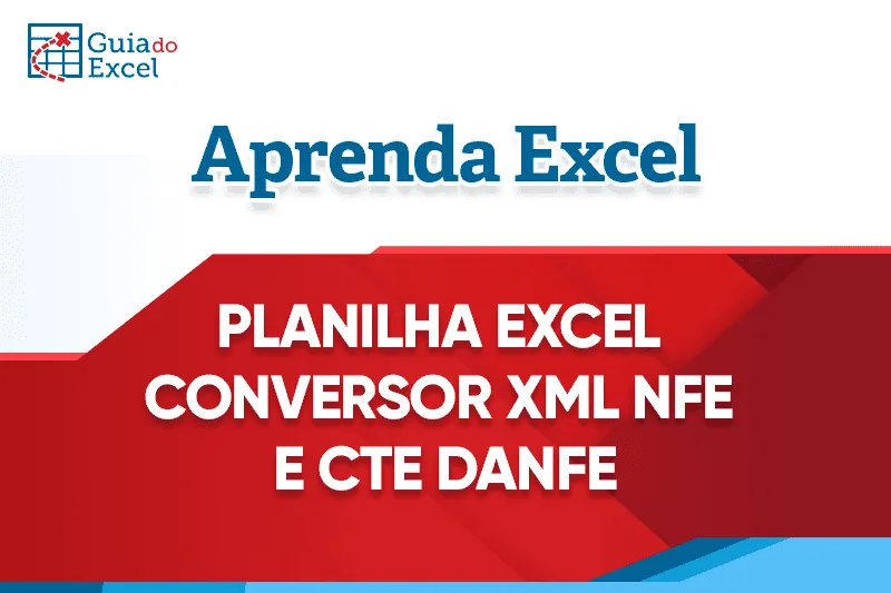 Planilha Conversor de XML de NFe e CTe para DANFE Capa