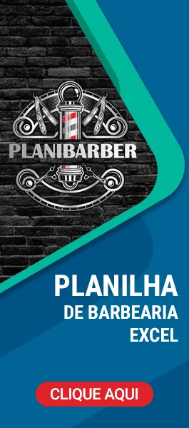 Planilha de Barbearia Excel 1