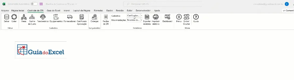 Planilha de controle de epi 4