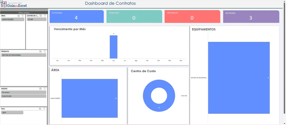 Planilha de Controle de EPI Excel 5