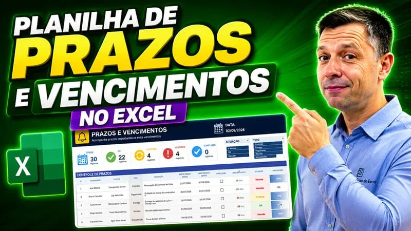 Planilha Controle de Prazos e Vencimentos [Download Grátis]