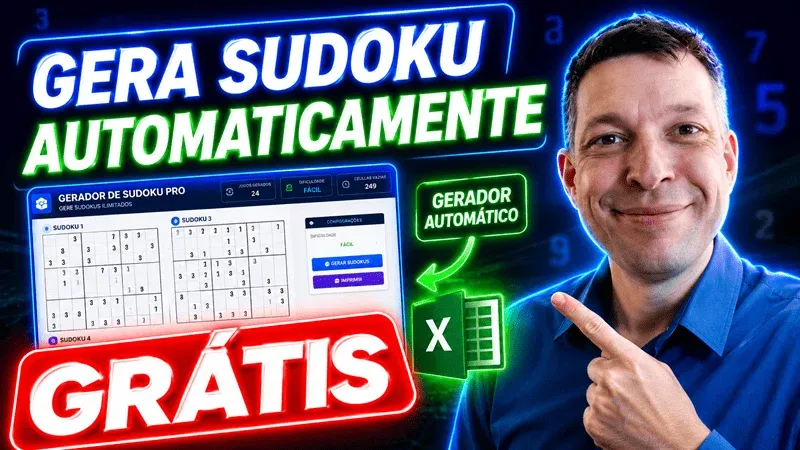 Planilha sudoku excel gratis