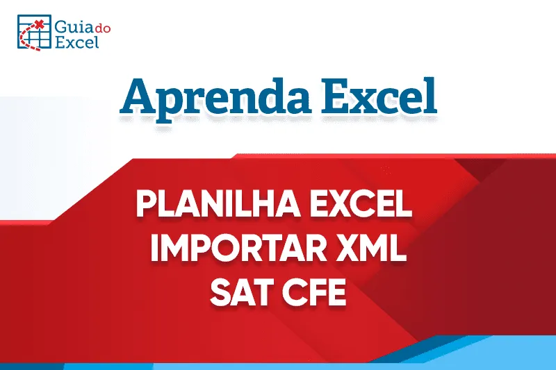 Planilha Importar XML CFe SAT Capa