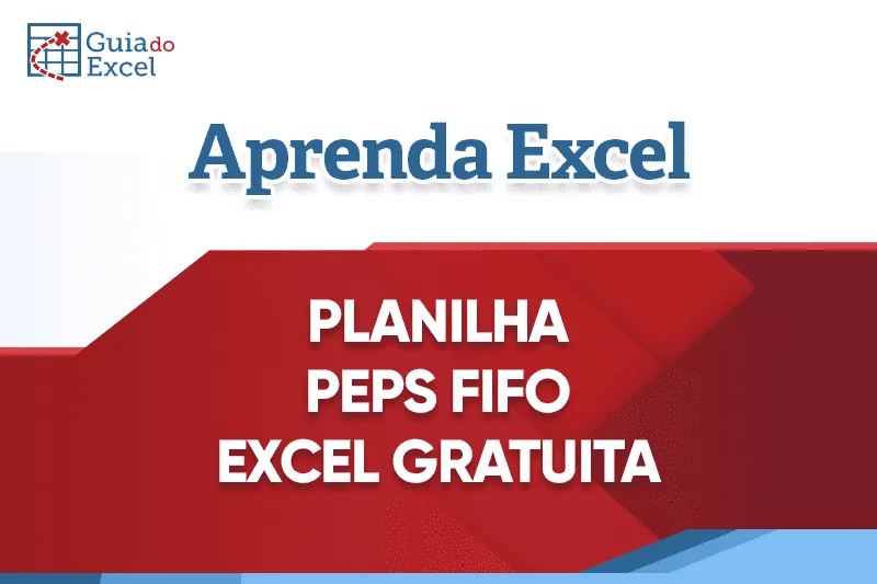 Planilha PEPS/FIFO Excel