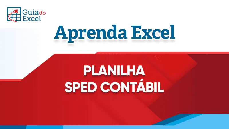 Planilha SPED Contabil Excel