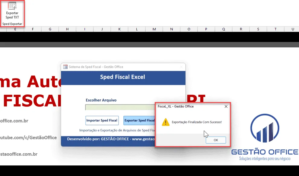 SPED EFD Fiscal Excel 6