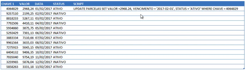 Preenchimento relâmpago Excel 5