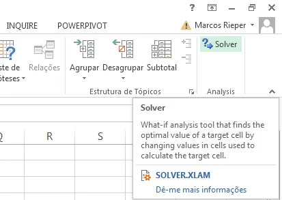 Problemas com limites Solver Excel 4