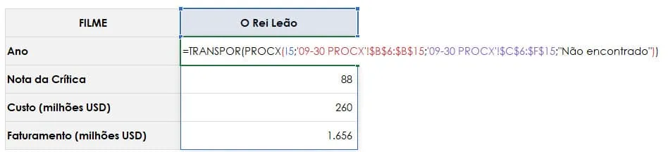procx excel 5