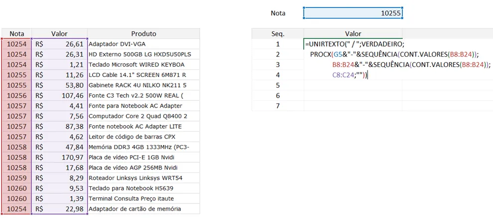 Procx Repetido - Procx Mais de um Resultado 3