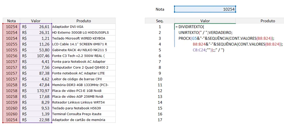 Procx Repetido - Procx Mais de um Resultado 5
