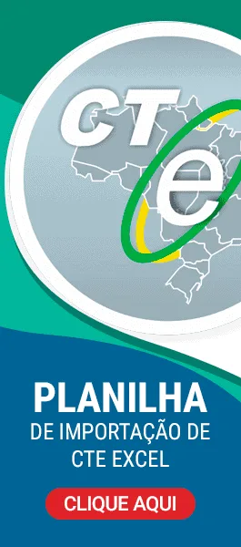 Planilha de importação de XML de CTE automática em Excel