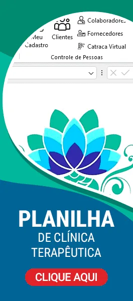 Planilha de Clínica Terapêutica Excel