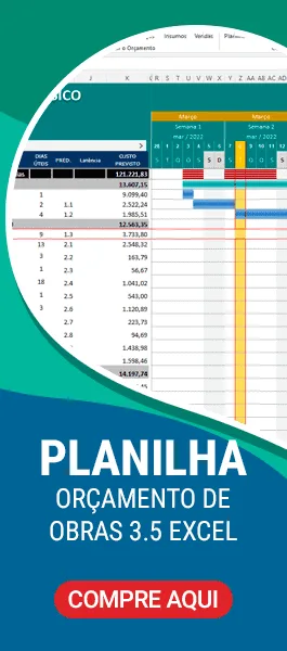 Planilha de Orçamento de Obras Excel