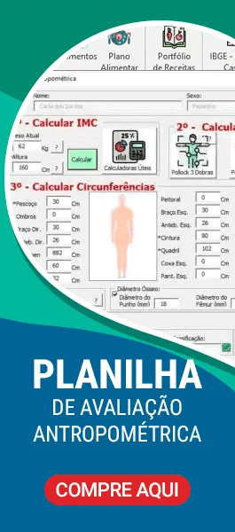 Planilha de Avaliação Corporal Nutricionistas