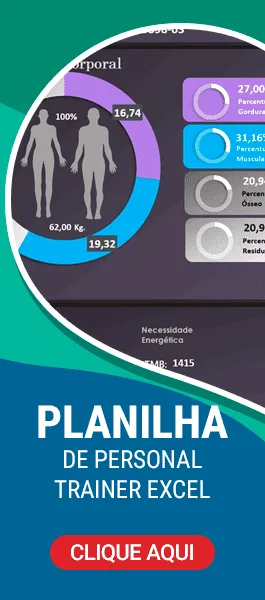 Planilha de Personal Trainer Excel