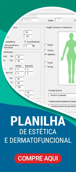 Planilha de Clínica de Estética Excel