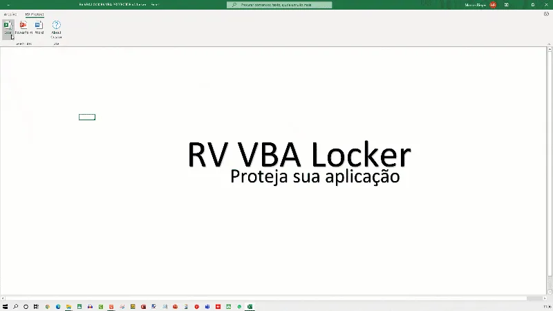 Proteger VBA Excel