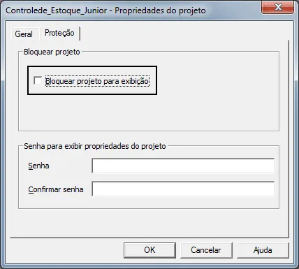 Quebrar senha VBA Excel 6
