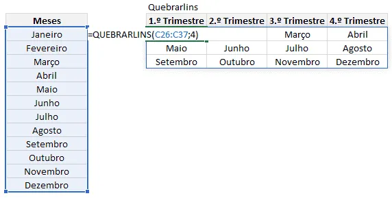quebrarlins quebrarcols excel 2
