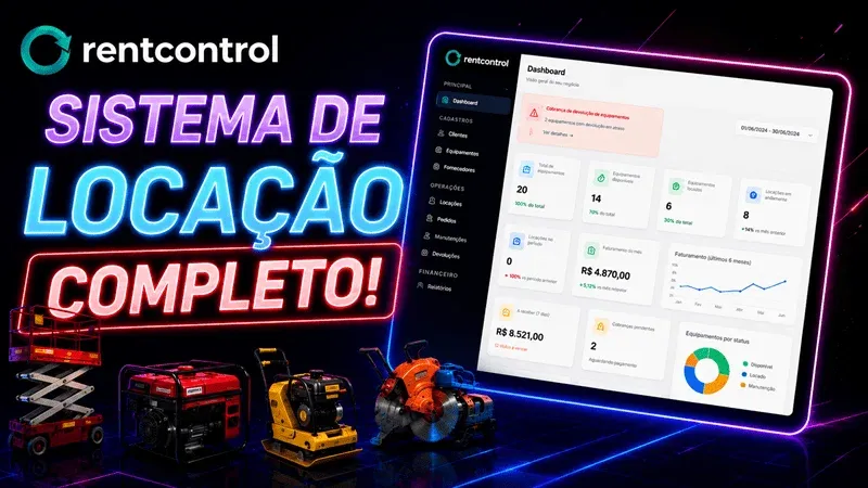 Rentcontrol controle de locacao de equipamentos